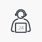 5. 24 /7 customer service center operation